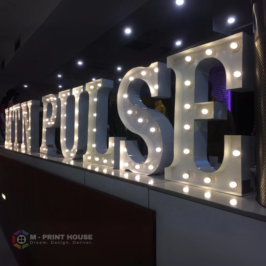 3D Marquee Signage