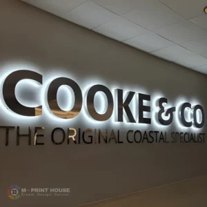 3D Stainless Steel (SS) Signage