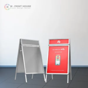 Aluminum A frame board