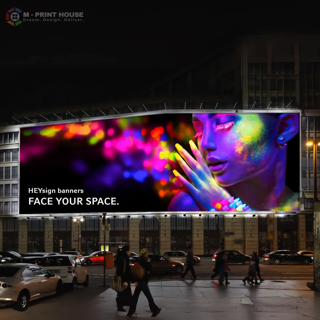 Back lit Banner printing