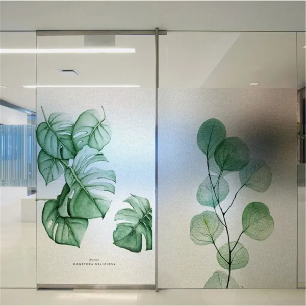 Digital Printed Frosted Sticker Dubai | Custom Glass Films UAE | M ...