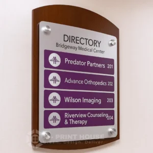 Directory Signage Indoor