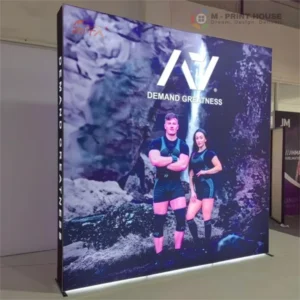 Fabric Light Wall Display Stand