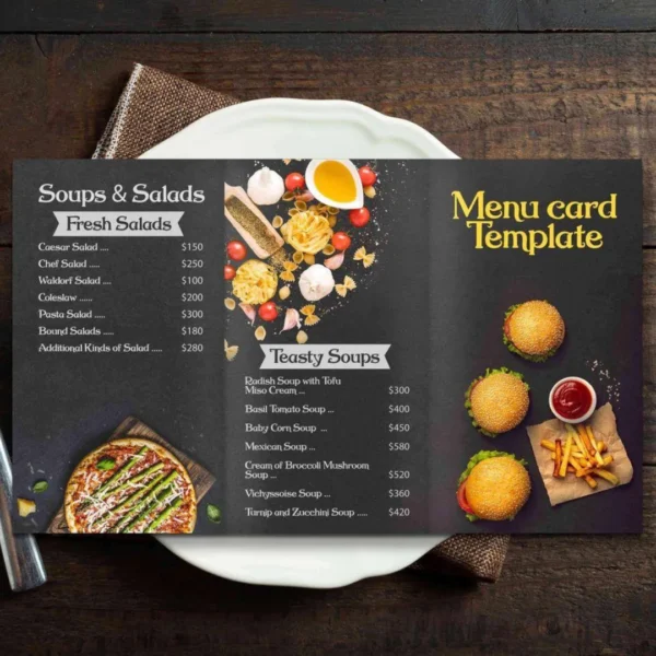 Menu Printing Dubai | Custom Restaurant & Café Menus UAE | M Print House