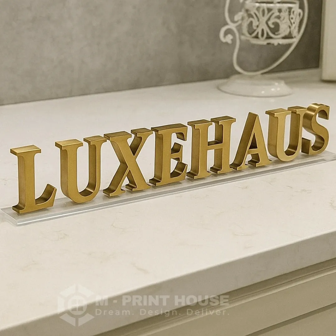 Metal Letters Signage