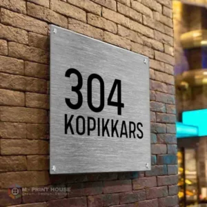 Name Plate Signage – Laser Engraving