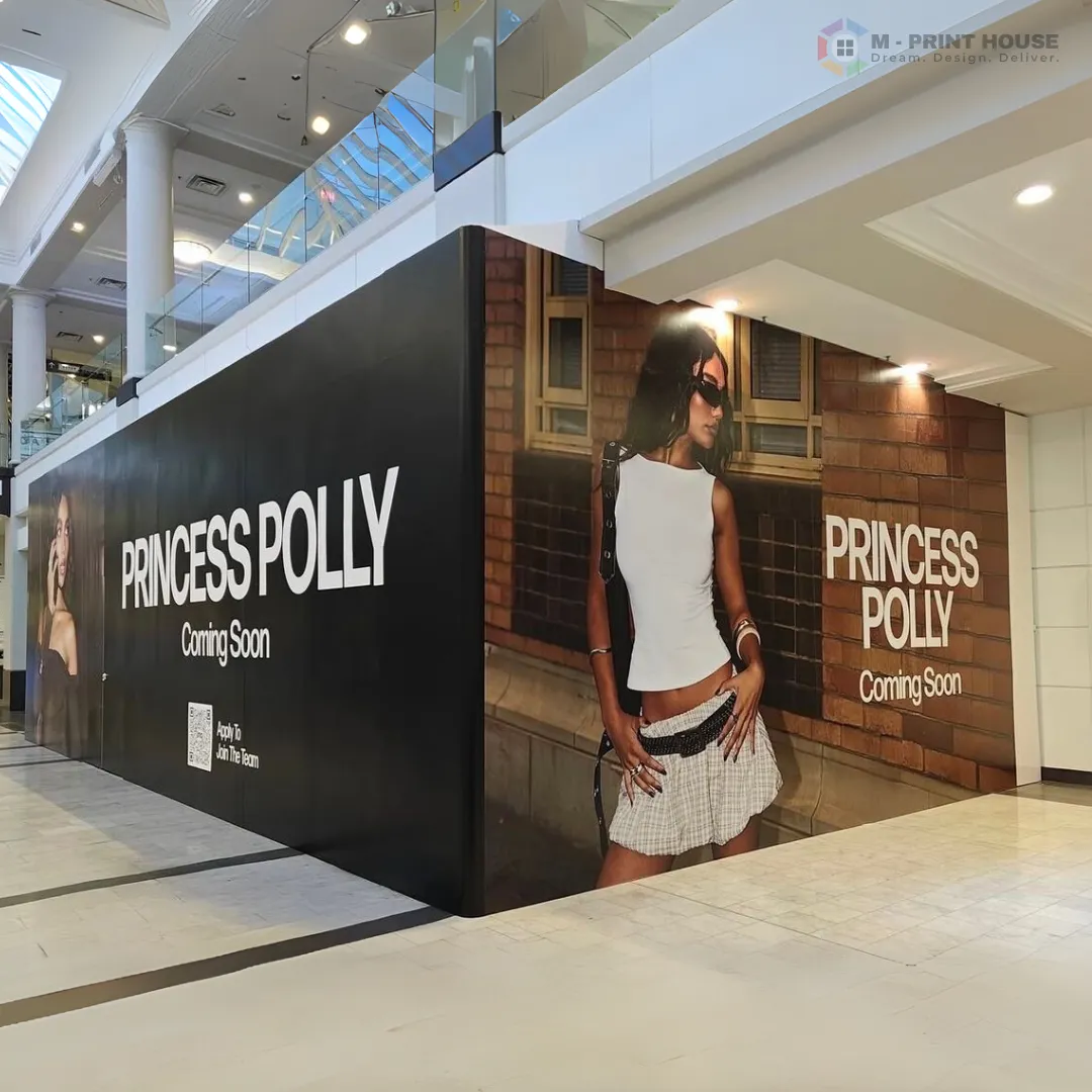 Opening Soon Shop Hoarding