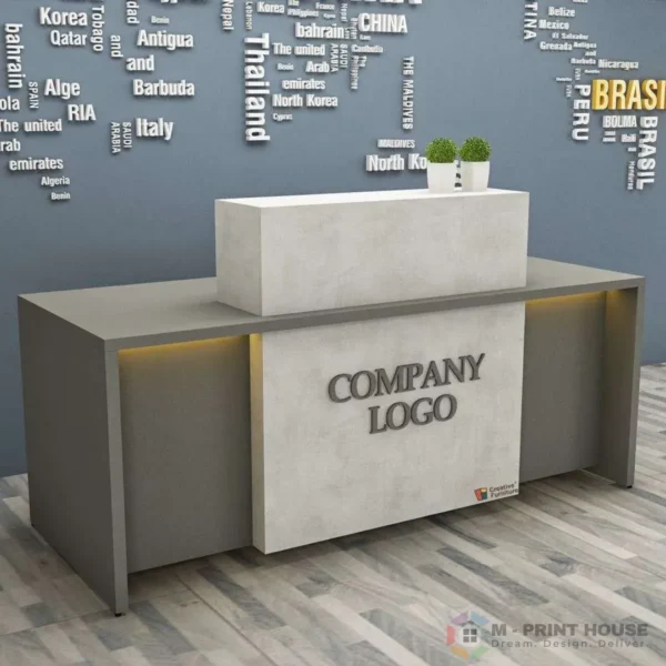 Reception Signage – Signboard UAE | M Print House
