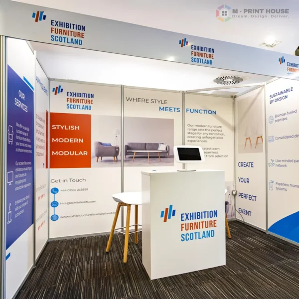 Shell Scheme Stands Dubai | Affordable Exhibition Booths UAE | M Print ...
