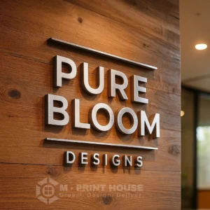 Unlit 3D Letters & Logos