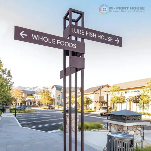 Wayfinding Signage Signboard UAE | M Print House Dubai