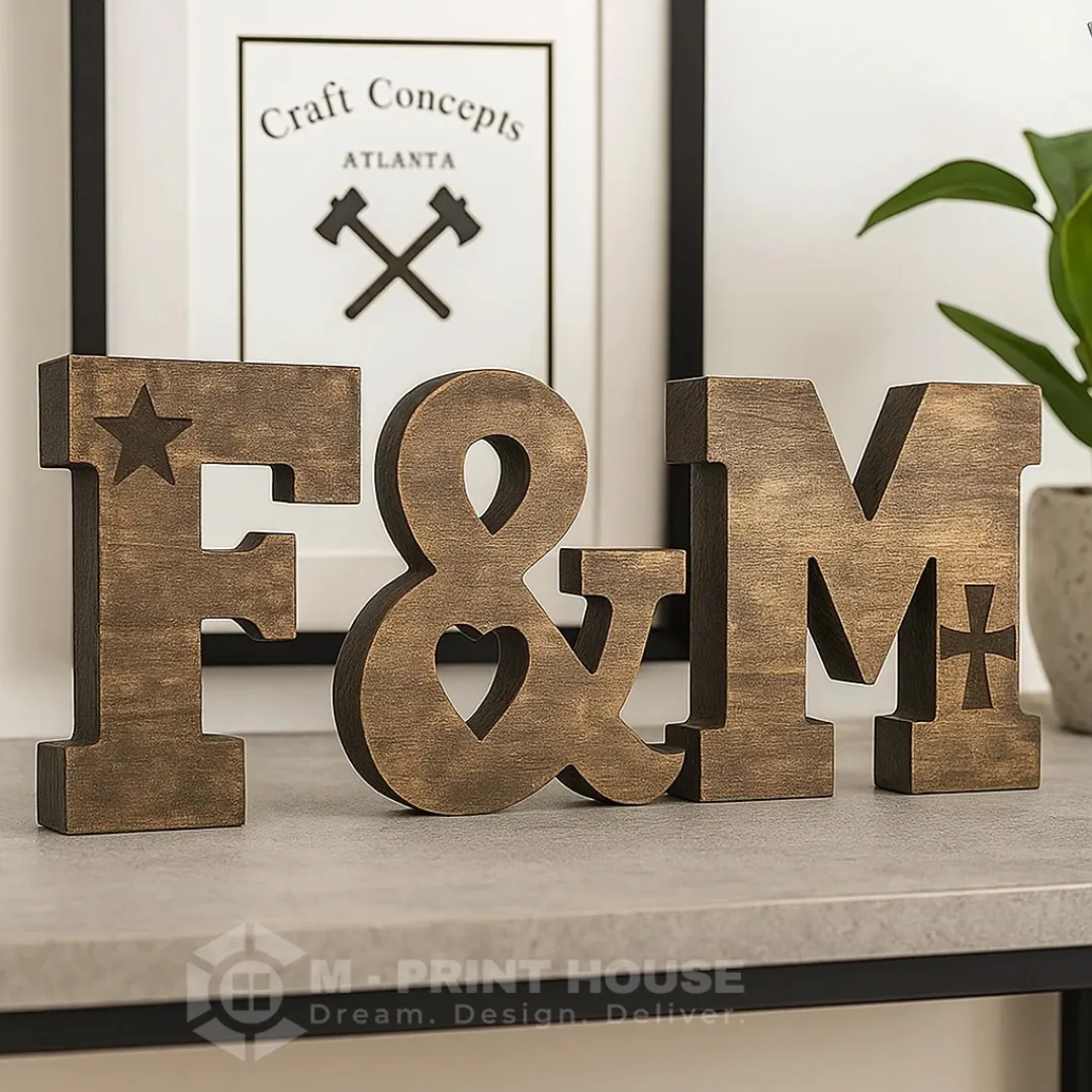 Wooden Letters