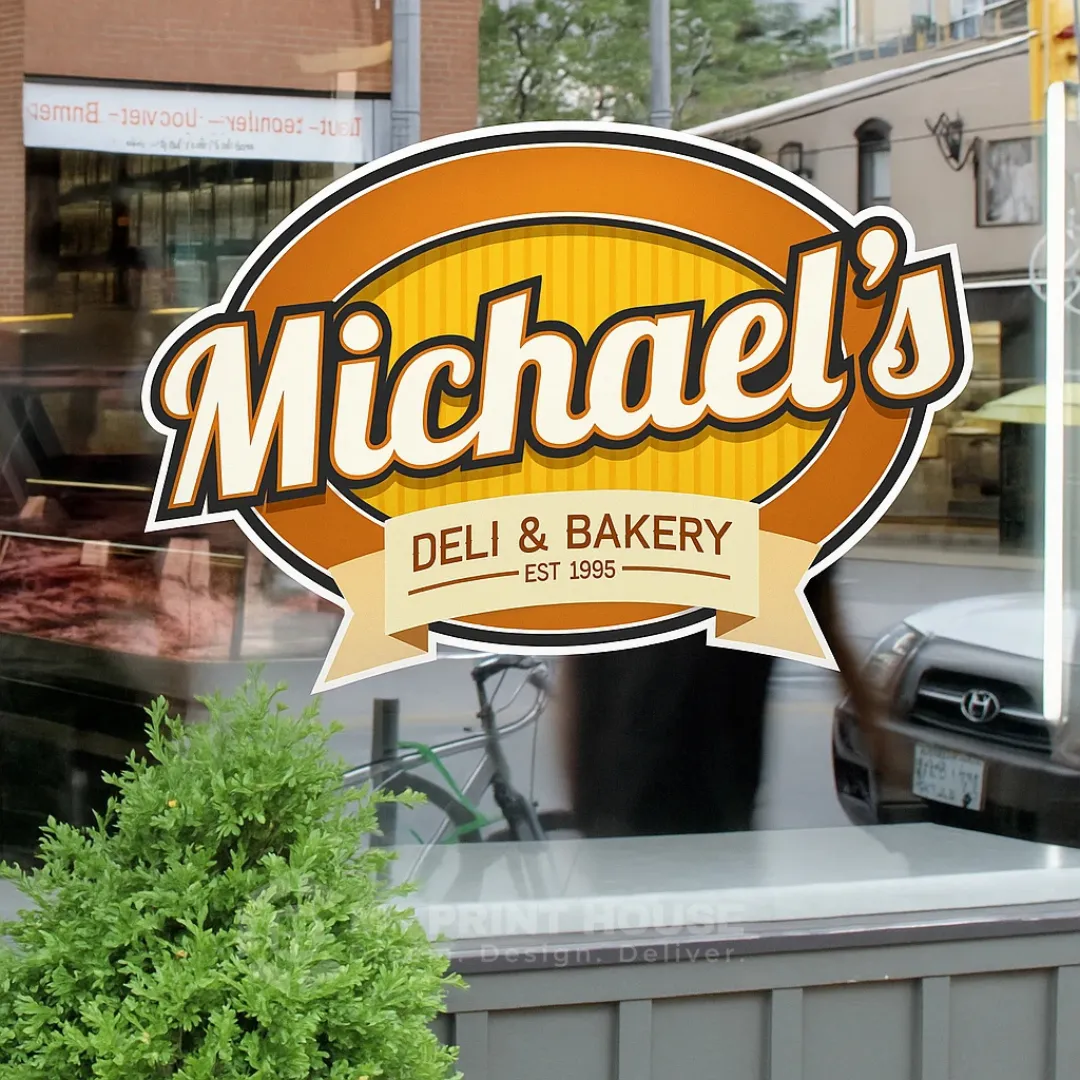 Glass Sticker Printing