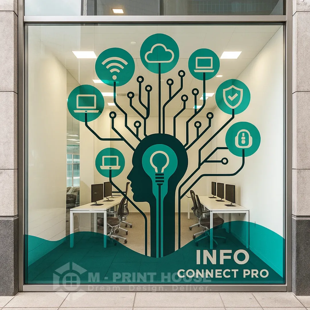 Glass Sticker Printing