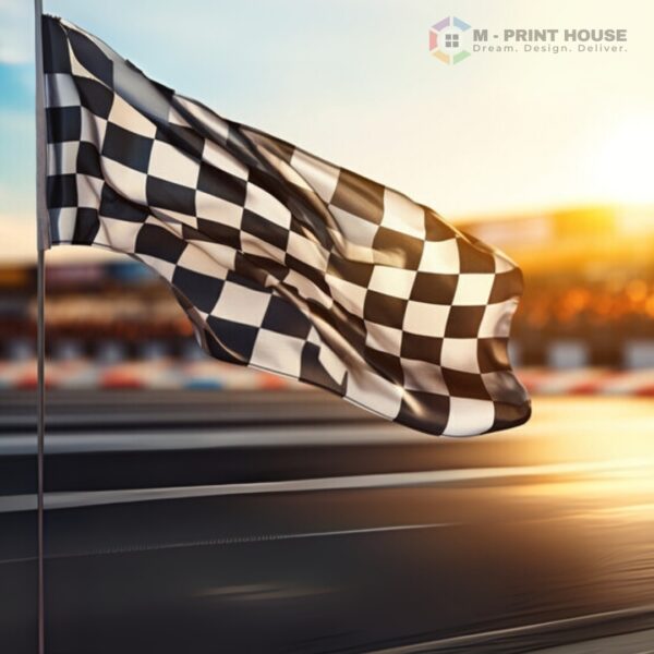 Custom Racing Decals Flags Custom Racing Flags Printing UAE | M Print House