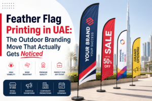 Feather Flag Printing