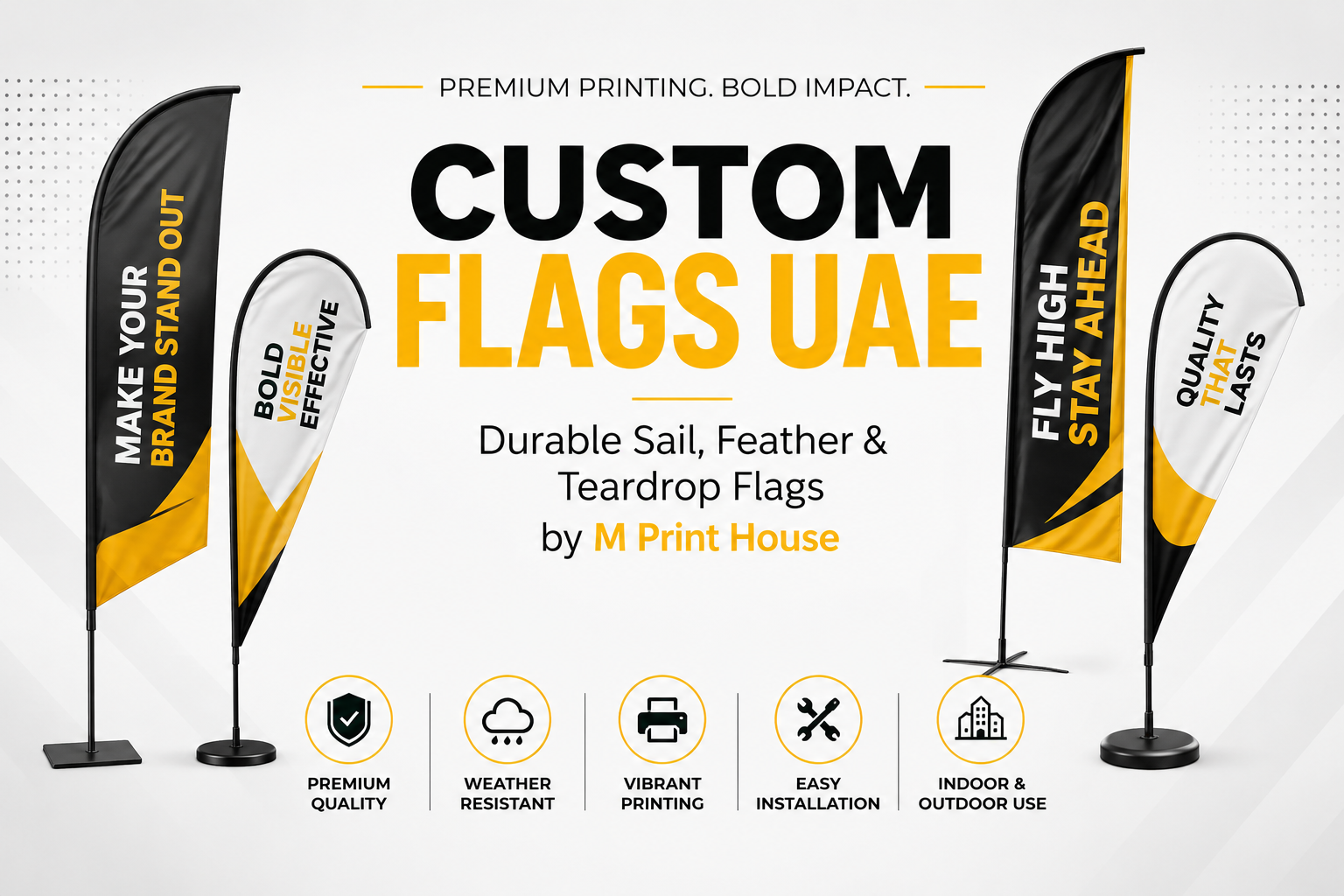 Custom Flags UAE