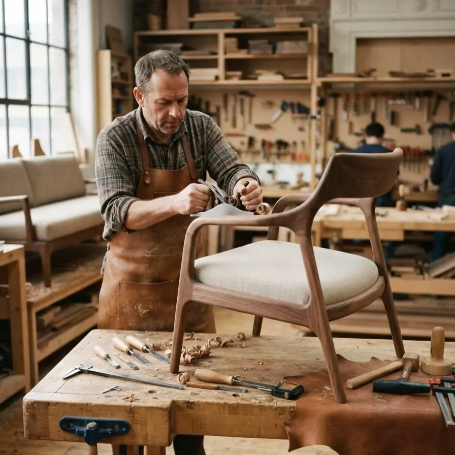 Custom furniture carpentry project in Dubai